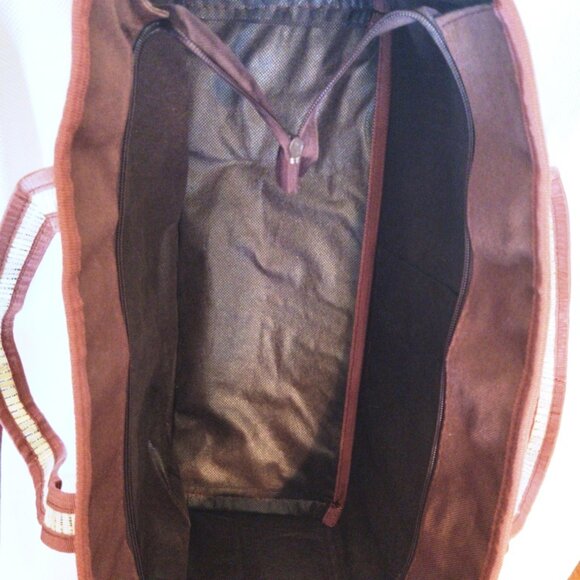 Kate Spade & Bamboodah 'Bamboo & Blue' Picnic Wine Tote Quad Bundle, NWT - Picture 4 of 12